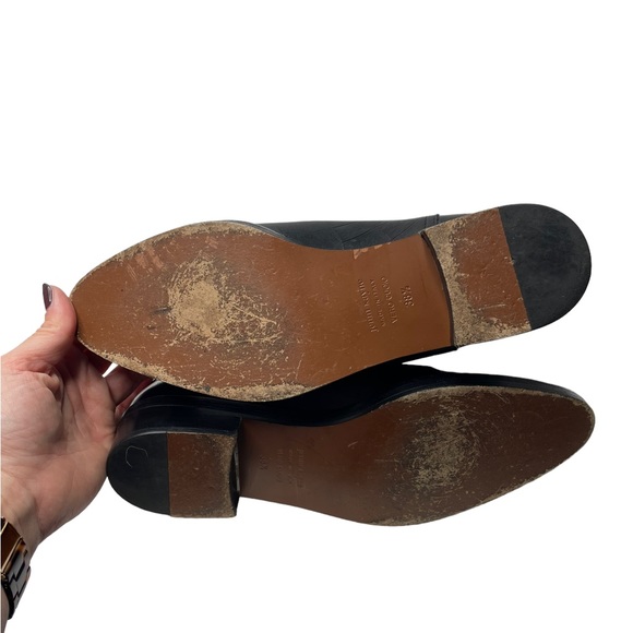 Jenni Kayne | Slip-on Boot in Black Croc-Embossed Leather 38.5 - Picture 7 of 11